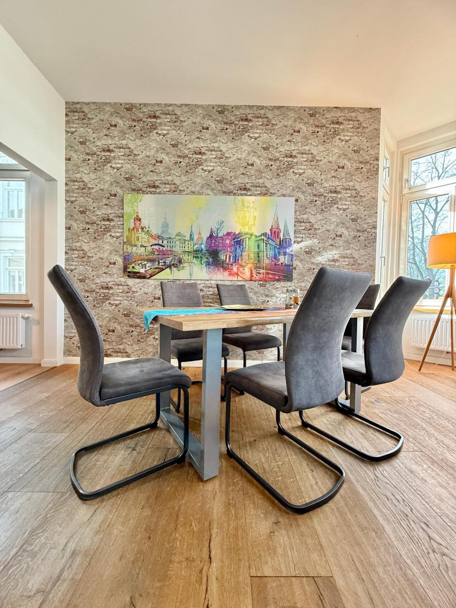 Modernes City-Apartment Mit Blick In Den Park Und 2 Baeder H9 أولدنبورغ المظهر الخارجي الصورة